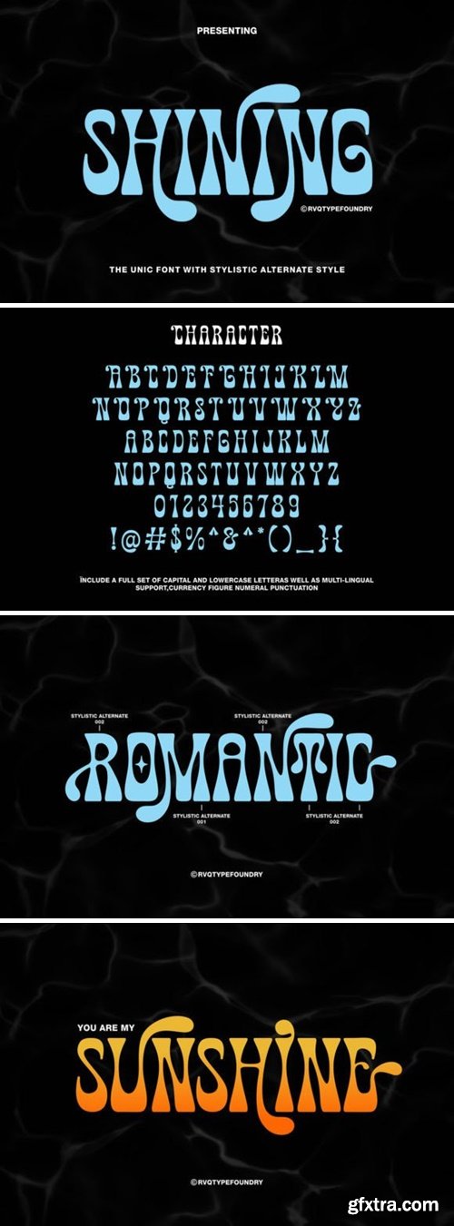 Shining Font