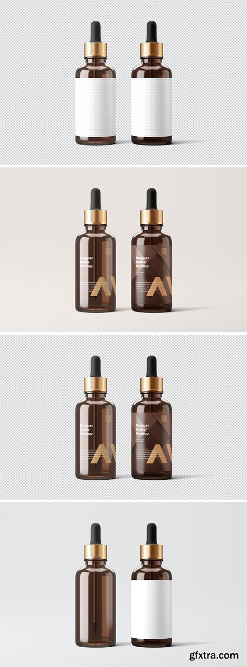 Dropper Bottle Mockup DSGDEDU