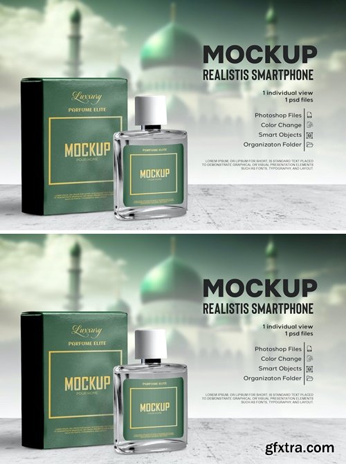 Perfume Mock-up RTFLZ2W