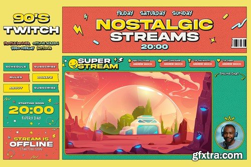 90s Twitch Kit PQD8KB2 90s Twitch Kit PQD8KB2