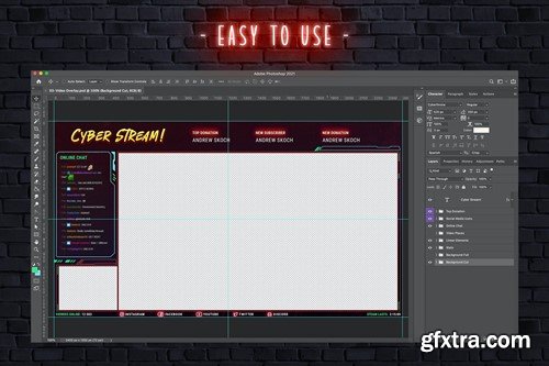 Gaming Stream Twitch Templates X66LDD2 Gaming Stream Twitch Templates X66LDD2