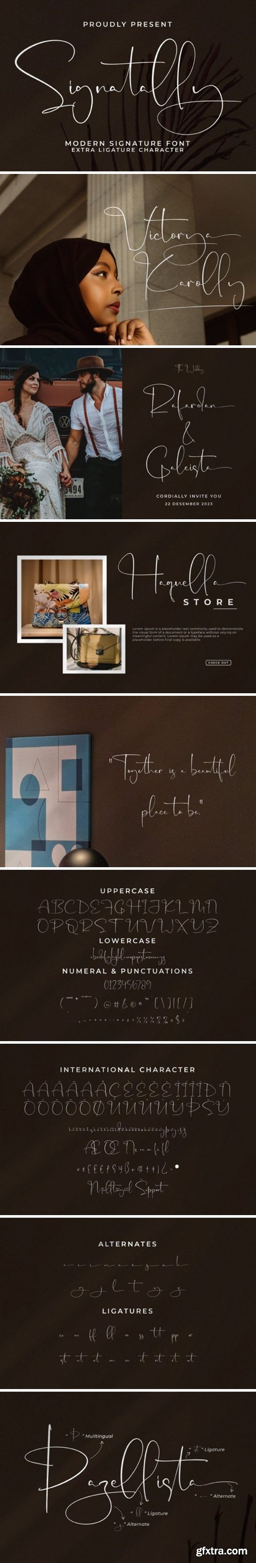 Signatally Font