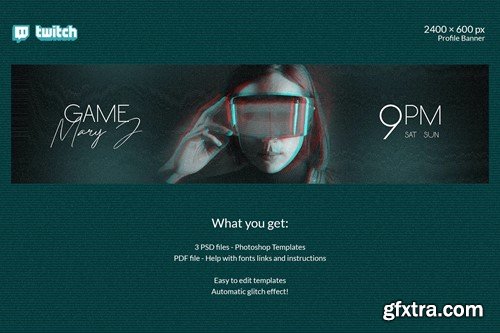 Glitch Twitch – Gamer Kit SCX25M2 Glitch Twitch – Gamer Kit SCX25M2