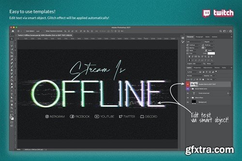 Glitch Twitch – Gamer Kit SCX25M2 Glitch Twitch – Gamer Kit SCX25M2