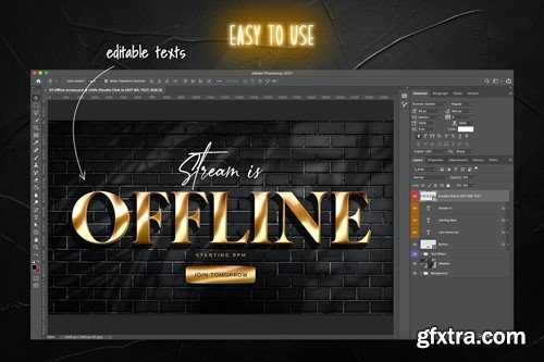 Gold Twitch Kit ETPWLNF Gold Twitch Kit ETPWLNF