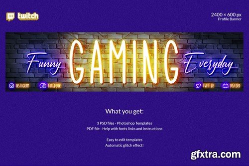 Twitch Gaming Kit PFGGJTH Twitch Gaming Kit PFGGJTH