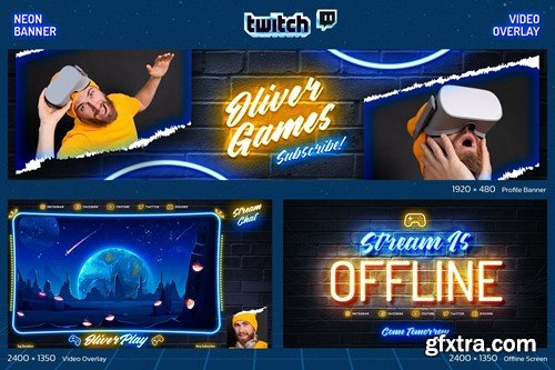 Neon Gaming Twitch 7H7KWGY Neon Gaming Twitch 7H7KWGY