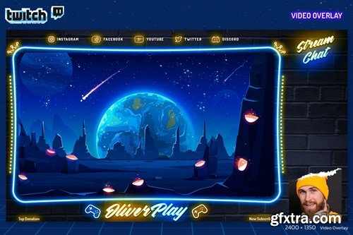 Neon Gaming Twitch 7H7KWGY Neon Gaming Twitch 7H7KWGY