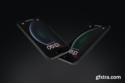 MI - Perspective View Smartphone Mockup PSF6LE3 MI - Perspective View Smartphone Mockup PSF6LE3