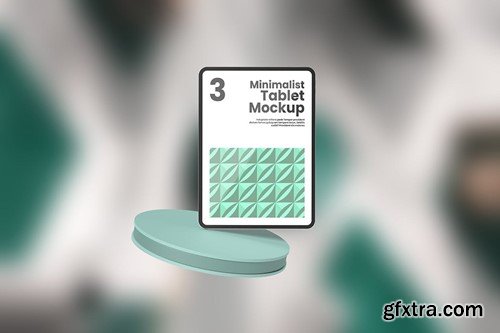 Floating Tablet Mockup for UI Design NRUZYV9 Floating Tablet Mockup for UI Design NRUZYV9