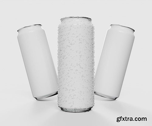 Beer or Soda Cans Mockup JBGURJ6 Beer or Soda Cans Mockup JBGURJ6