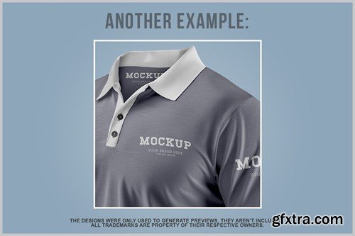 Close-up Polo T-Shirt Mockup 8WPRDQK Close-up Polo T-Shirt Mockup 8WPRDQK