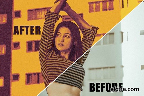 Retro Vector Art Photo Effect RVN3P7J Retro Vector Art Photo Effect RVN3P7J