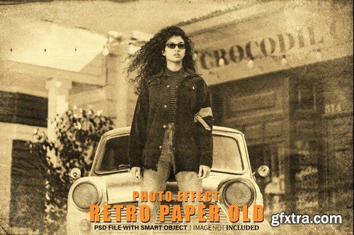 Retro Print Paper Photo Effect MANYFET Retro Print Paper Photo Effect MANYFET