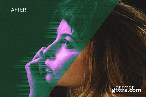 Distort Motion Photo Effect P8E93J7 Distort Motion Photo Effect P8E93J7