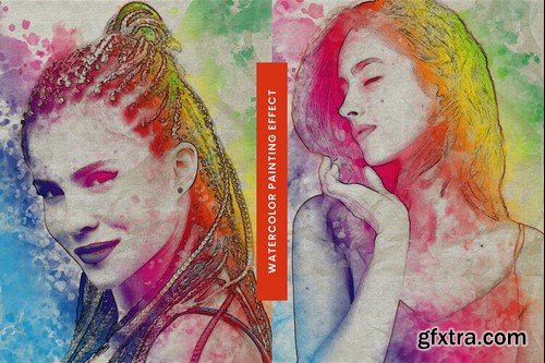 Watercolor Painting Effect Action 8HQUFEC Watercolor Painting Effect Action 8HQUFEC