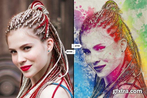 Watercolor Painting Effect Action 8HQUFEC Watercolor Painting Effect Action 8HQUFEC