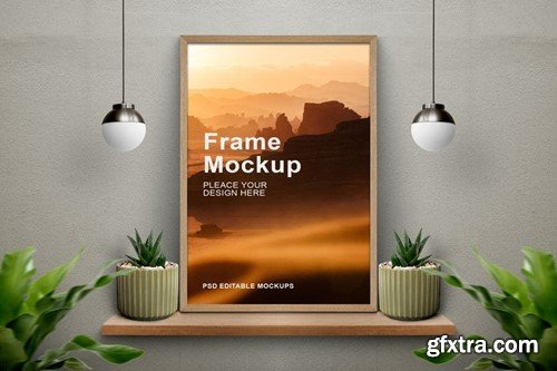 Picture Frame Mockup 4RAU736 Picture Frame Mockup 4RAU736