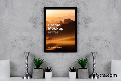 Picture Frame Mockup 4RAU736 Picture Frame Mockup 4RAU736