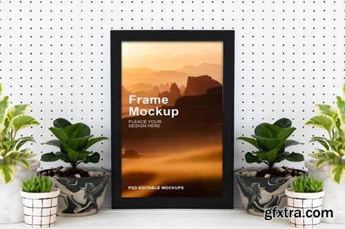 Picture Frame Mockup 4RAU736 Picture Frame Mockup 4RAU736