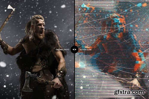 VHS Tape Glitch Photoshop Action ZB8UQA3 VHS Tape Glitch Photoshop Action ZB8UQA3