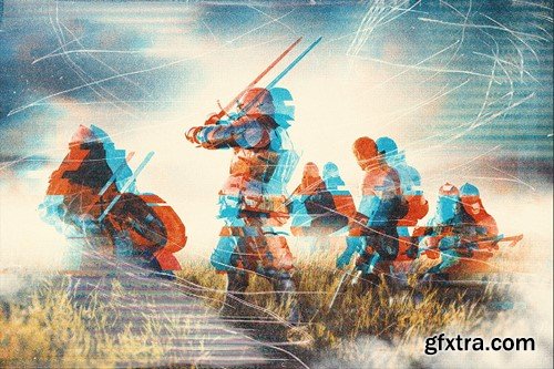 VHS Tape Glitch Photoshop Action ZB8UQA3 VHS Tape Glitch Photoshop Action ZB8UQA3