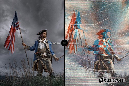 VHS Tape Glitch Photoshop Action ZB8UQA3 VHS Tape Glitch Photoshop Action ZB8UQA3