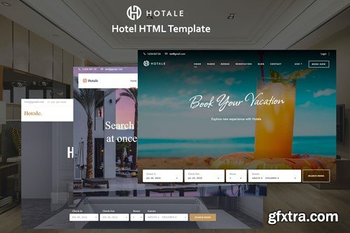 Hotale - Hotel HTML Template 2GQ9EZ6 Hotale - Hotel HTML Template 2GQ9EZ6
