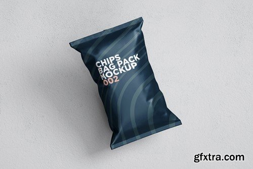 Chips Bag Pack Mockup 002 U8XF6X2 Chips Bag Pack Mockup 002 U8XF6X2