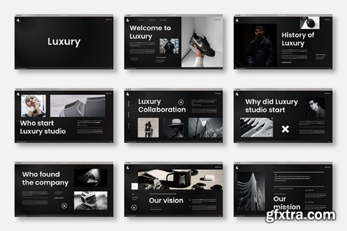 Luxury – Business Keynote Template ZXU28LX Luxury – Business Keynote Template ZXU28LX