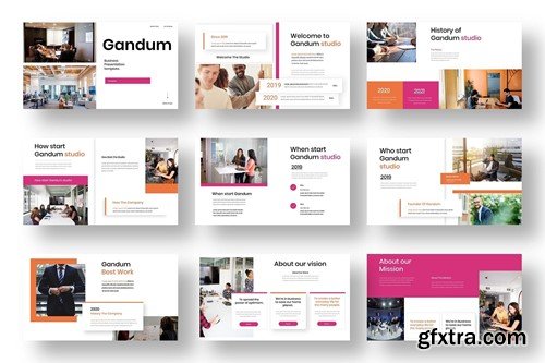 Gandum – Business Keynote Template 9CU34X3