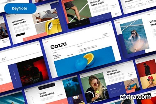 Gazza – Business Keynote Template LEMST6X Gazza – Business Keynote Template LEMST6X