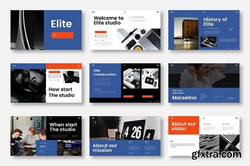 Elite – Business Keynote Template CRKMUNH