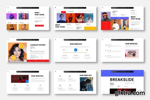 Asensio – Business Keynote Template ALK4QR4 Asensio – Business Keynote Template ALK4QR4