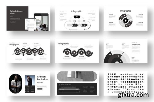 Galau – Business Keynote Template LP69VAR Galau – Business Keynote Template LP69VAR