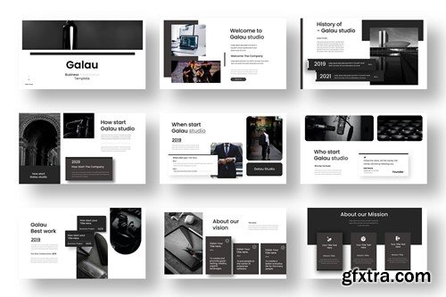 Galau – Business Keynote Template LP69VAR Galau – Business Keynote Template LP69VAR
