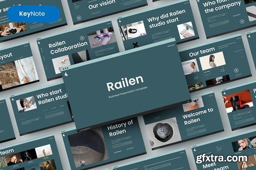 Railen – Food Keynote Template DKLPG3G