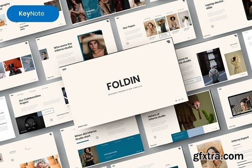 Foldin – Business Keynote Template UQKWPWV