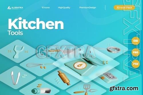 Kitchen Tools 3D Icon VUZN3JS