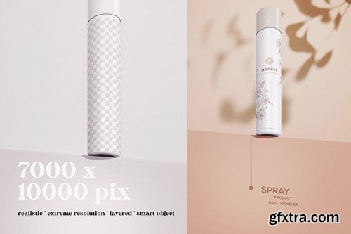Big Spray Bottle - Cosmetic Packaging Mockup N86WNKM Big Spray Bottle - Cosmetic Packaging Mockup N86WNKM
