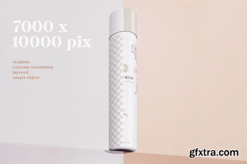 Big Spray Bottle - Cosmetic Packaging Mockup N86WNKM Big Spray Bottle - Cosmetic Packaging Mockup N86WNKM