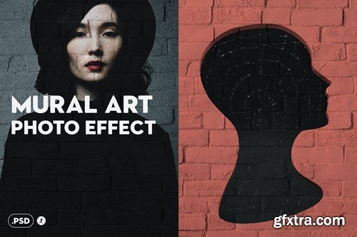 Mural Art Photo Effect R3HX9VR