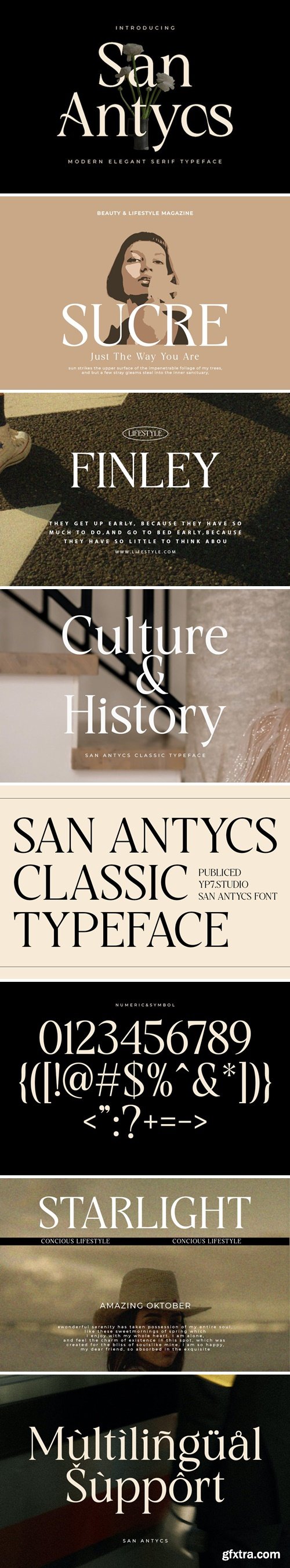 Modern Elegant Serif Font