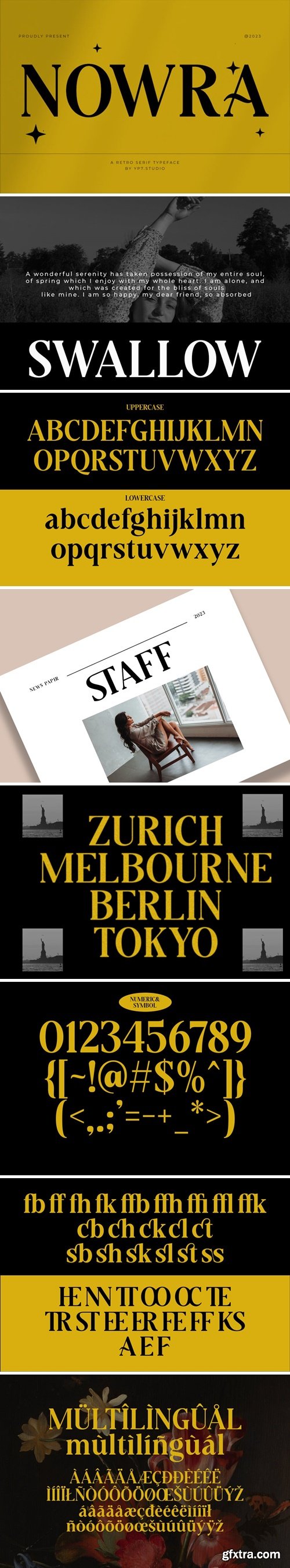 Modern Luxury Serif Font