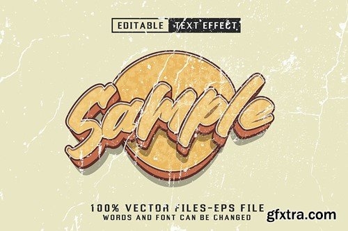 Vintage Editable Text Effect D3PAJCV Vintage Editable Text Effect D3PAJCV