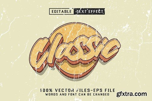 Vintage Editable Text Effect D3PAJCV Vintage Editable Text Effect D3PAJCV