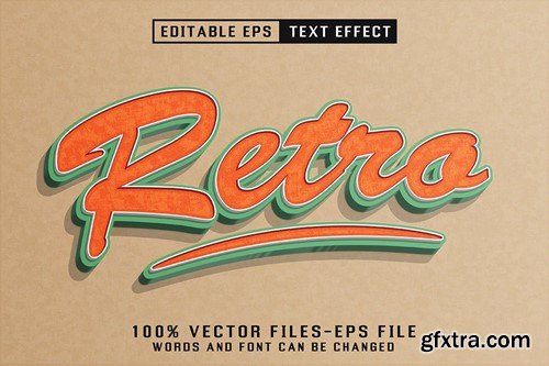 Retro Editable Text Effect 6M99ZWY Retro Editable Text Effect 6M99ZWY