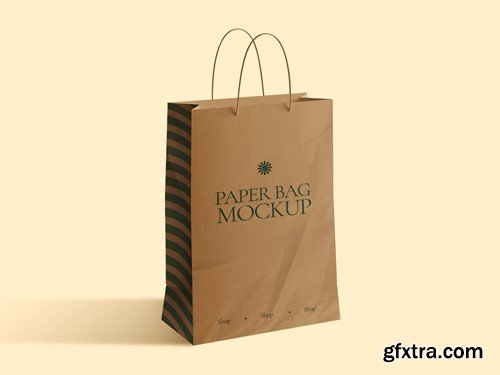 Brown Paper Bag Mockup 6Y58C6Z