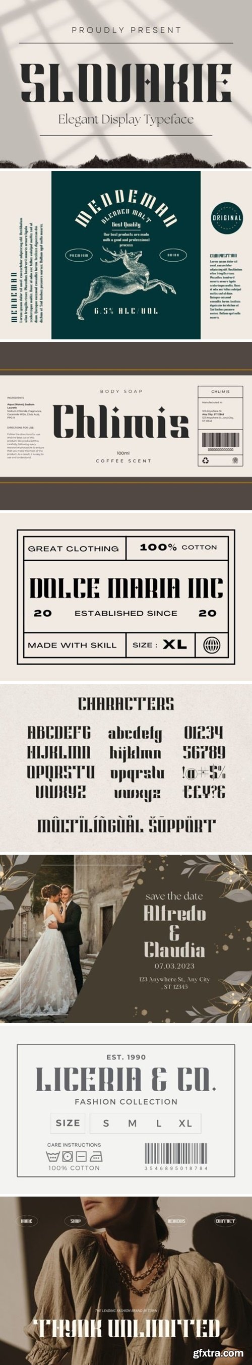 Slovakie Font