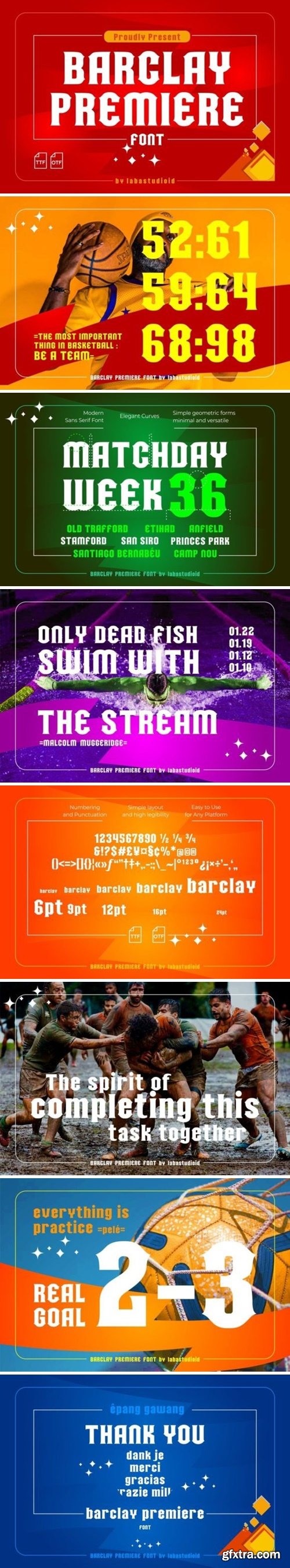 Barclay Premiere Font